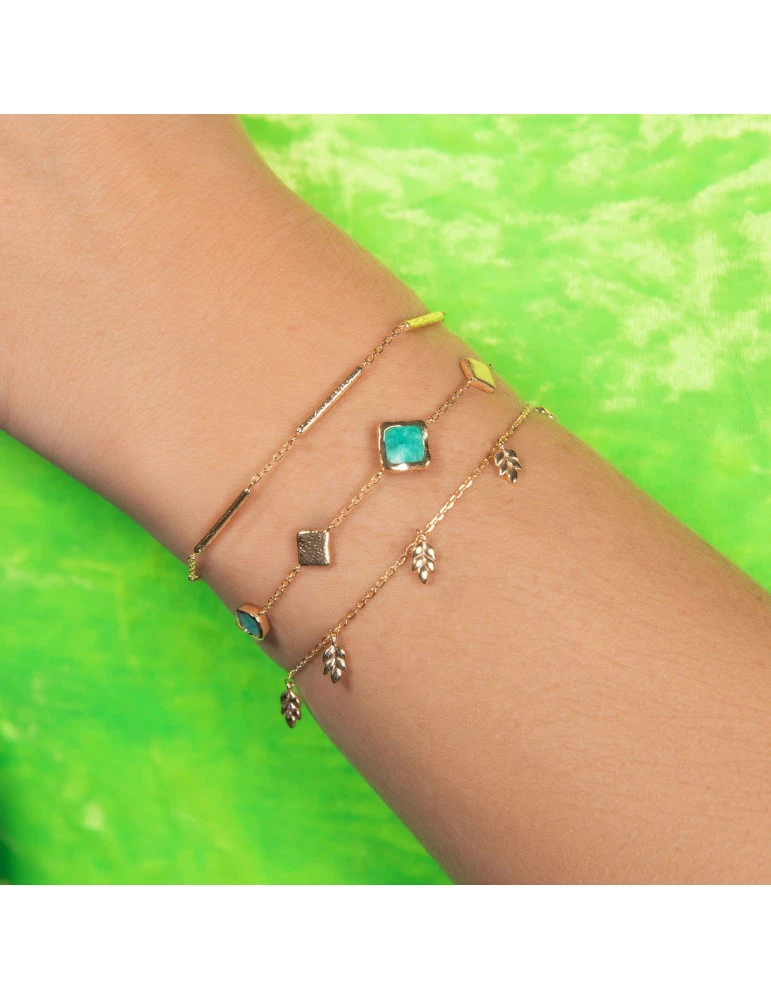 ANA & CHA Bracelet Chaine Rozenn – Image 2