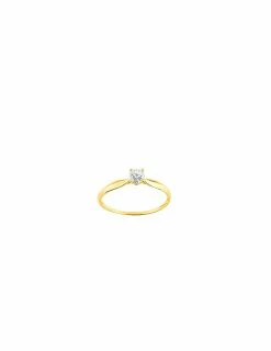 Bague Solitaire 4 Griffes