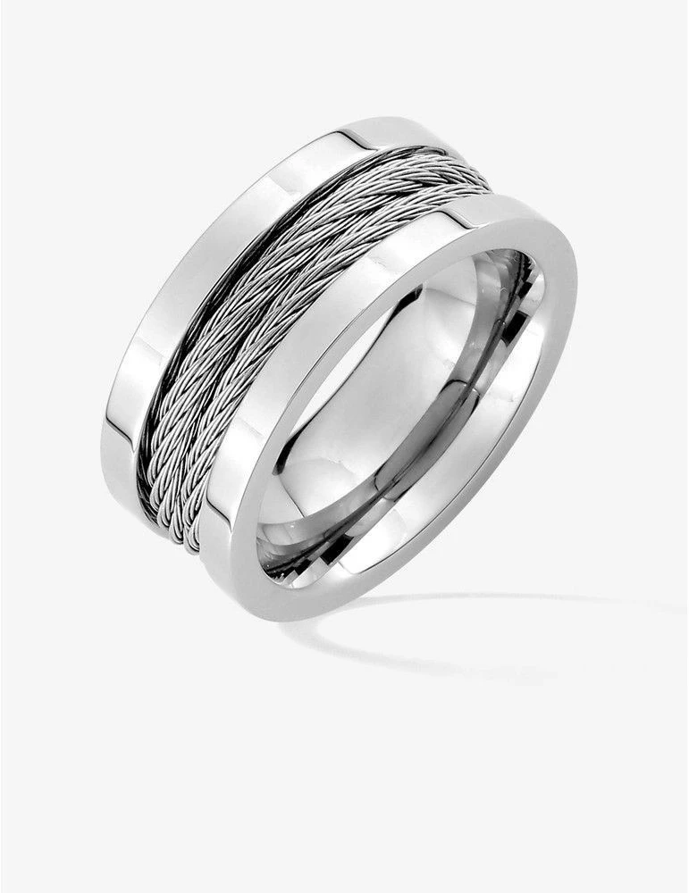 CARGO Bague Acier Et Câbles – Image 4