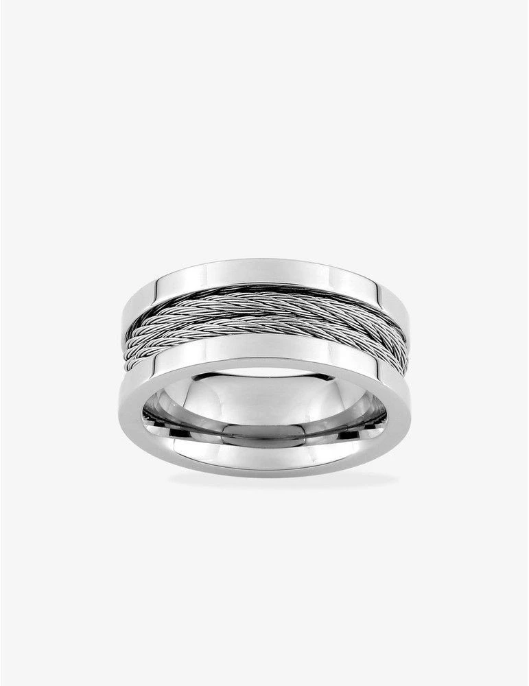 CARGO Bague Acier Et Câbles