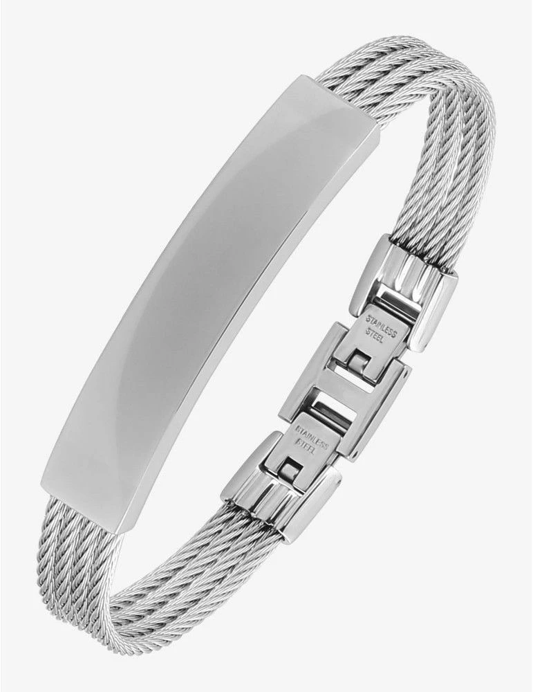 CARGO Bracelet Acier 4 Rangs De Câbles – Image 4