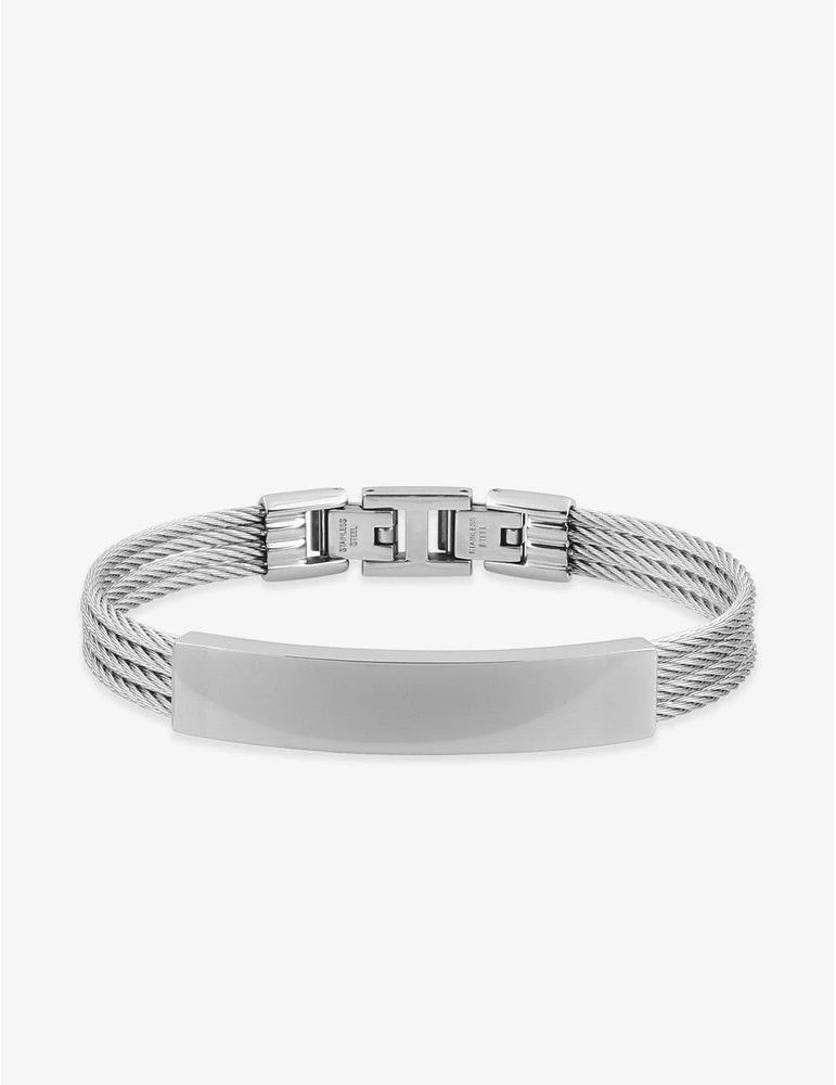 CARGO Bracelet Acier 4 Rangs De Câbles