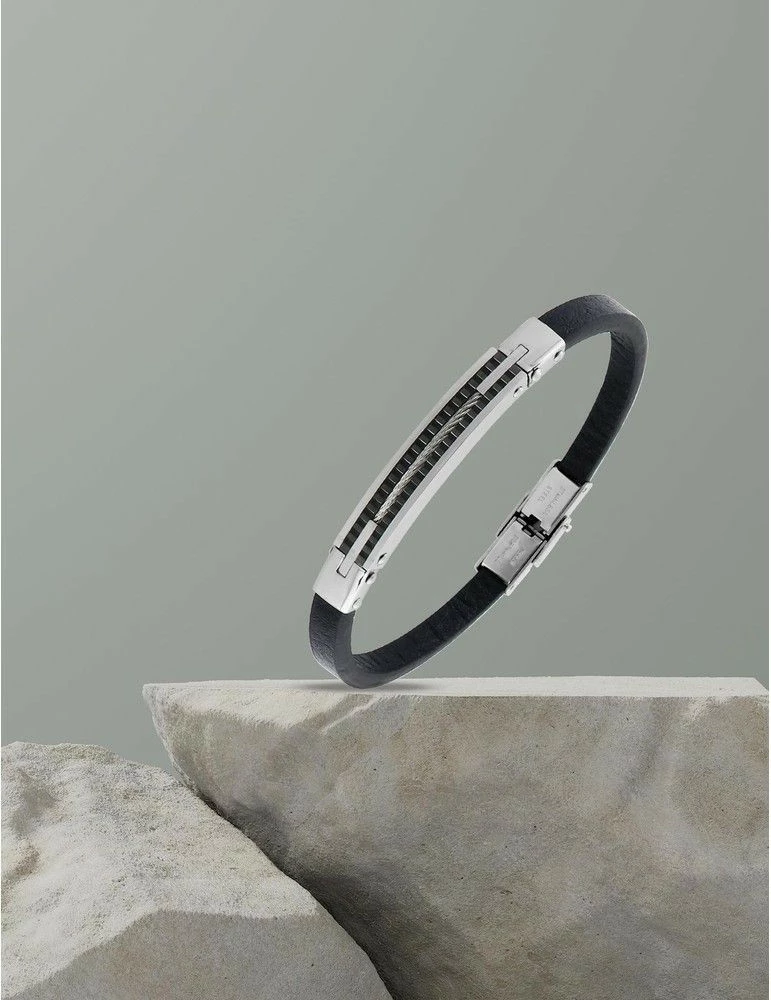 CARGO Bracelet Cuir Câble Et Céramique – Image 2