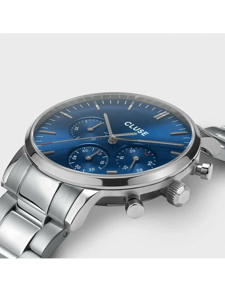 CLUSE Aravis Chrono Steel Dark Blue – Image 3