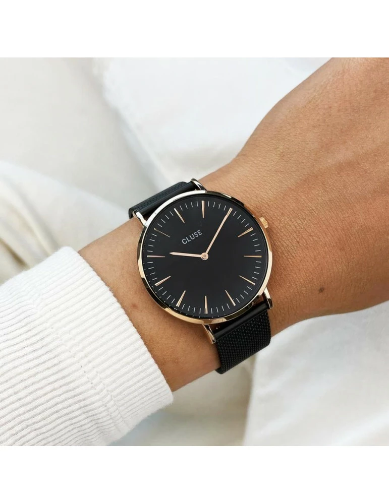 CLUSE Boho Chic Mesh Black – Image 3