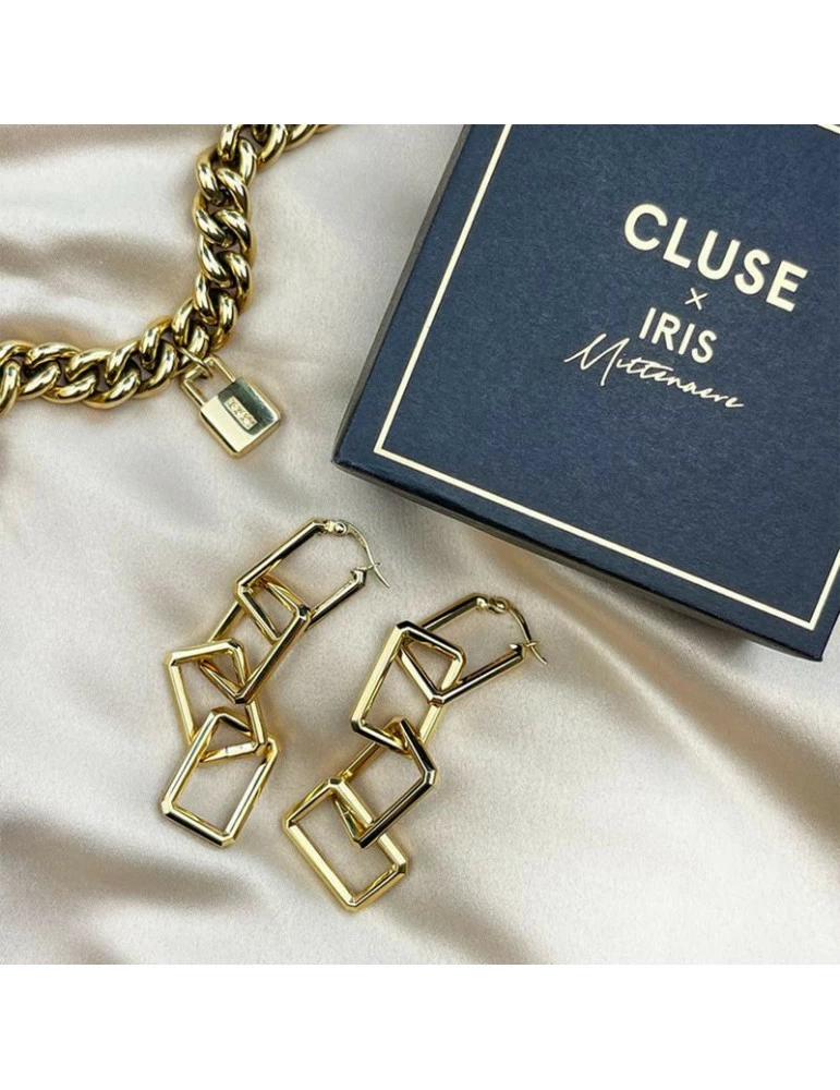 CLUSE Iris Mittenaere Chain Earrings – Image 2