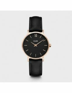 CLUSE Minuit Leather Black