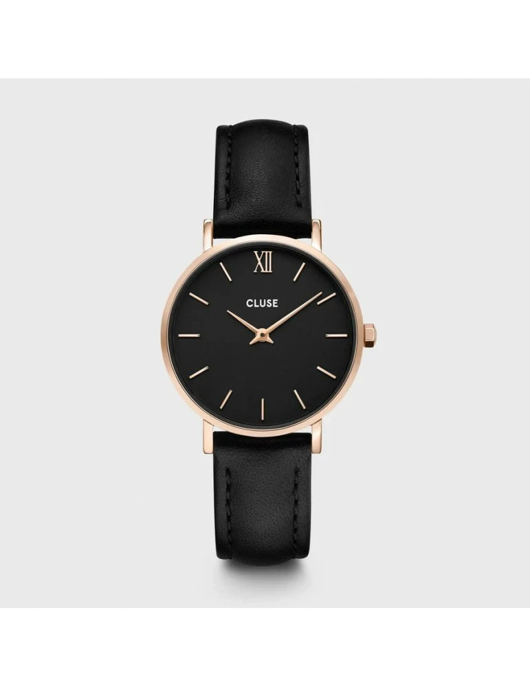 CLUSE Minuit Leather Black