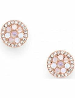 FOSSIL Clous D'oreilles Disques Nacrés