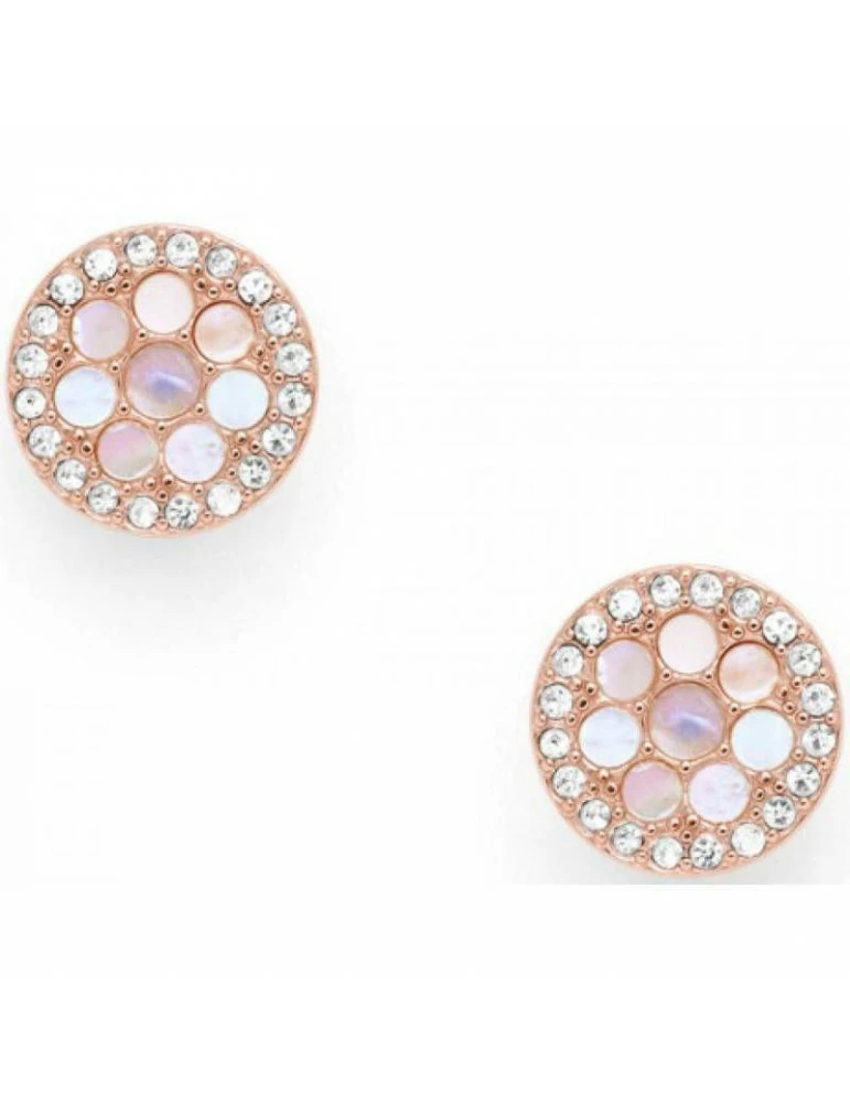 FOSSIL Clous D'oreilles Disques Nacrés