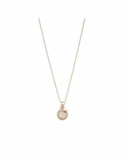 FOSSIL Collier Pendentif Halo