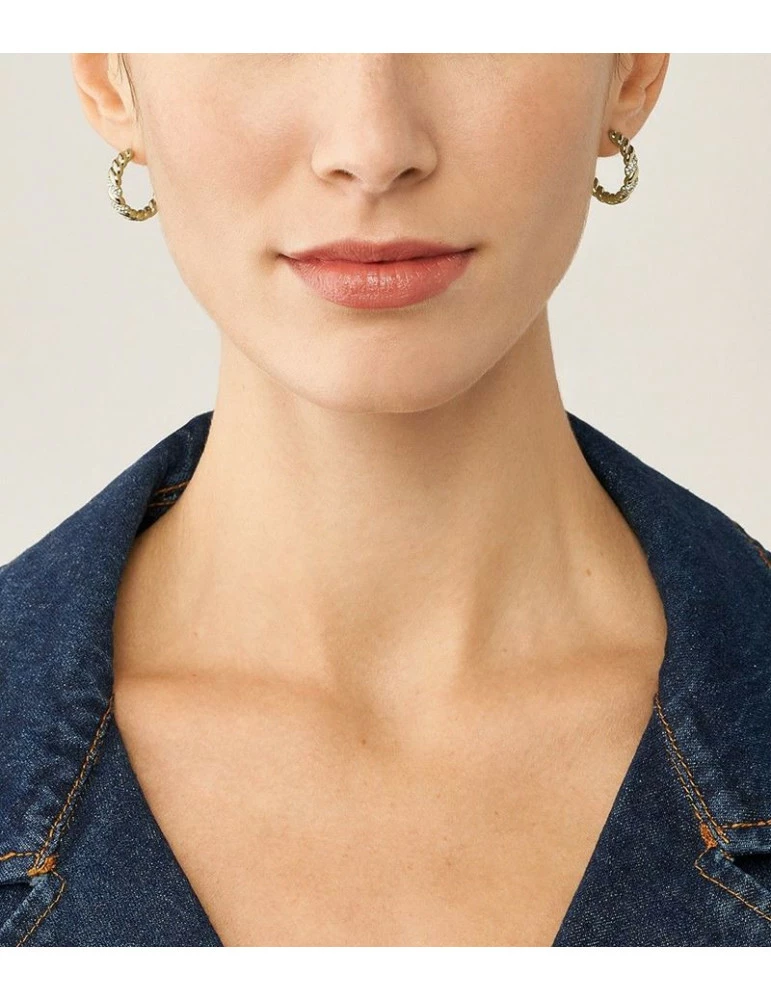 FOSSIL Créoles Vintage Twist – Image 2