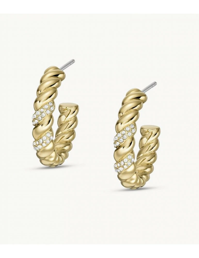 FOSSIL Créoles Vintage Twist – Image 4