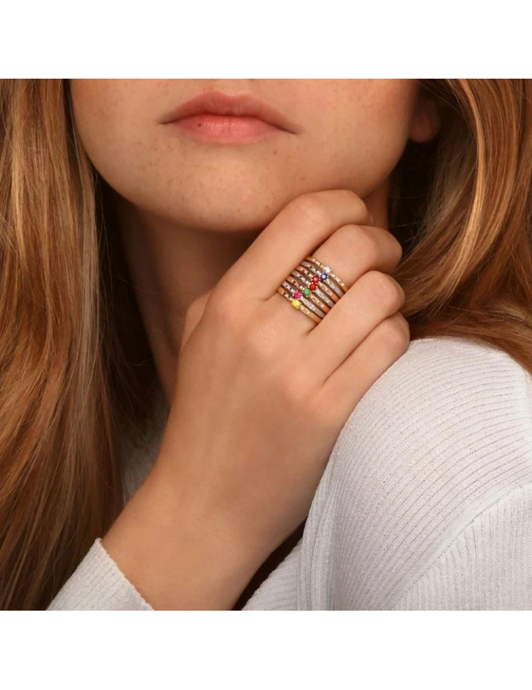 MAUBOUSSIN Bague Capsule D'émotions Saphir Jaune – Image 2