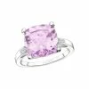 MAUBOUSSIN Bague Petit Visage D'Amour Améthyste Rose De France