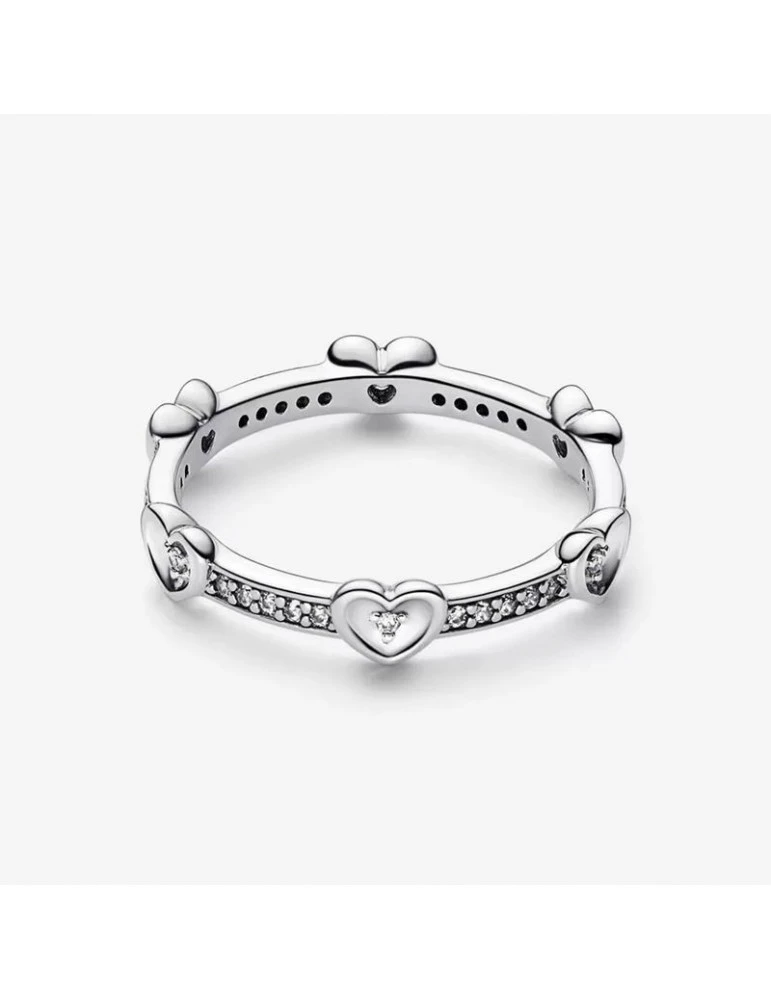 PANDORA Bague Cœurs Scintillants – Image 3