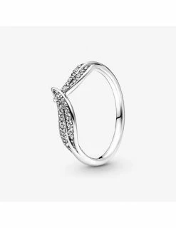 PANDORA Bague Feuilles Scintillantes