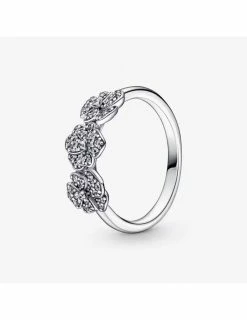 PANDORA Bague Pensée Triple