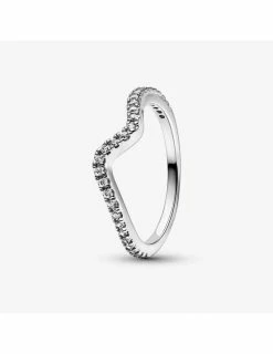 PANDORA Bague Vague Scintillante
