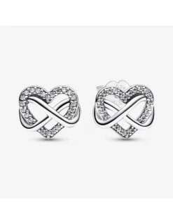 PANDORA Boucles D'oreilles Coeur Infini
