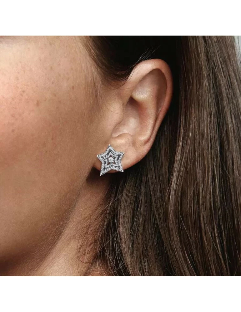 PANDORA Boucles D'oreilles Étoile – Image 2