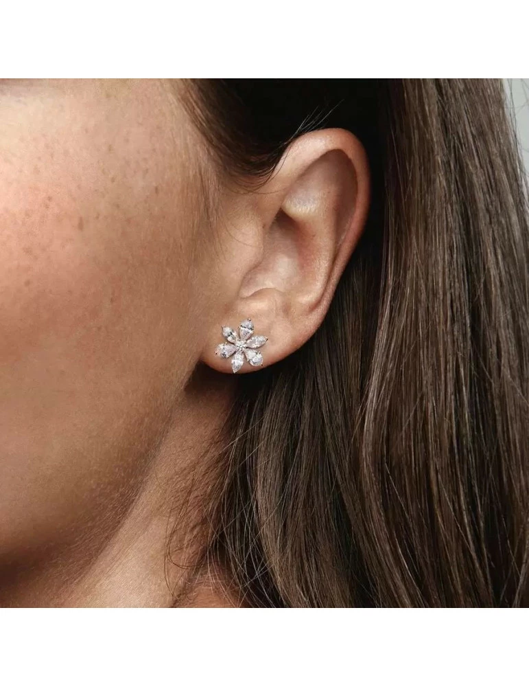 PANDORA Boucles D'oreilles Herbier – Image 2