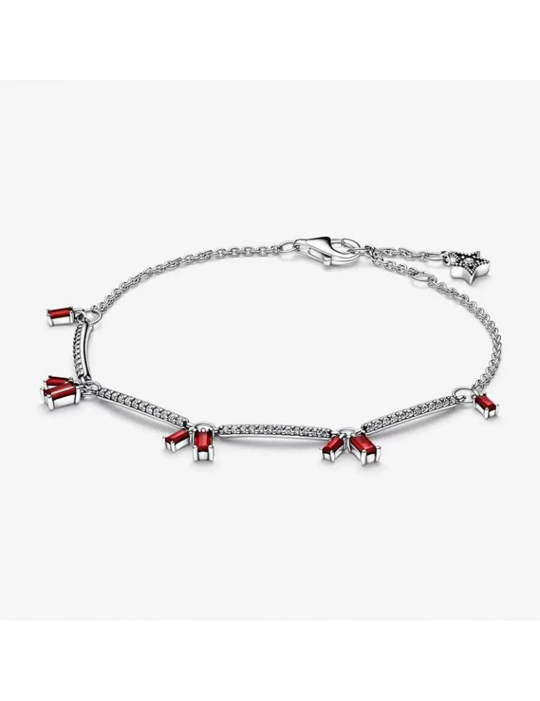 PANDORA Bracelet Barres Pavé Feux D'Artifices