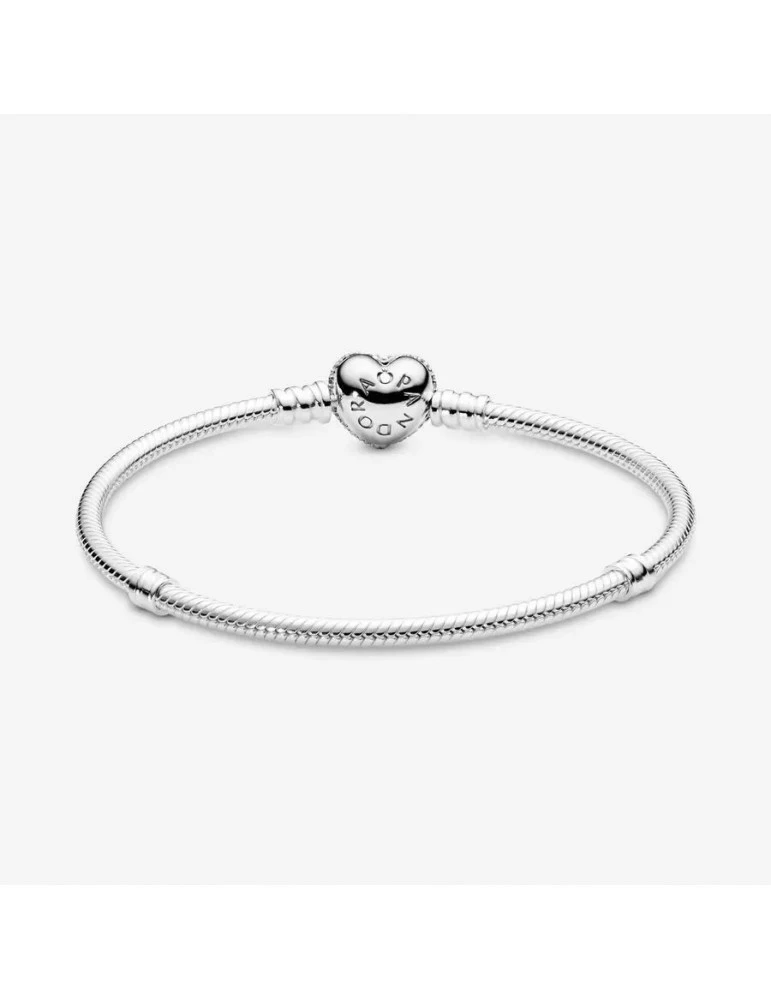 PANDORA Bracelet Coeur Pavé Scintillant – Image 4