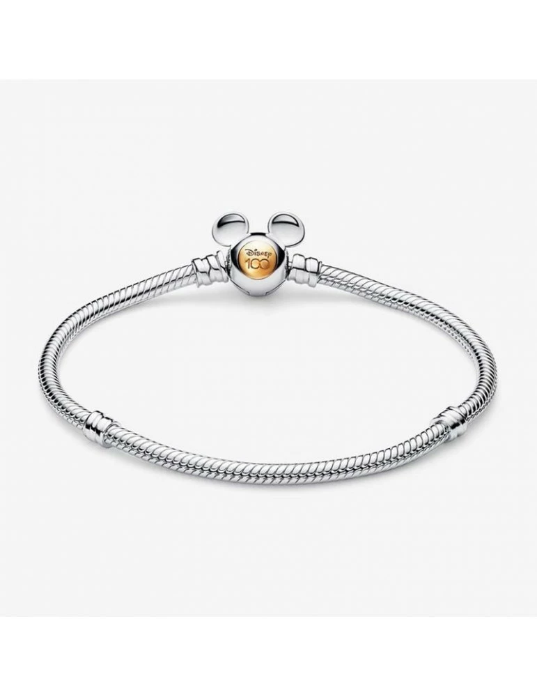PANDORA Bracelet Maille Serpent Moments Disney 100e Anniversaire – Image 3