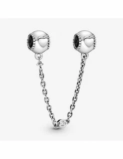 PANDORA Chaine De Confort Coeur En Relief