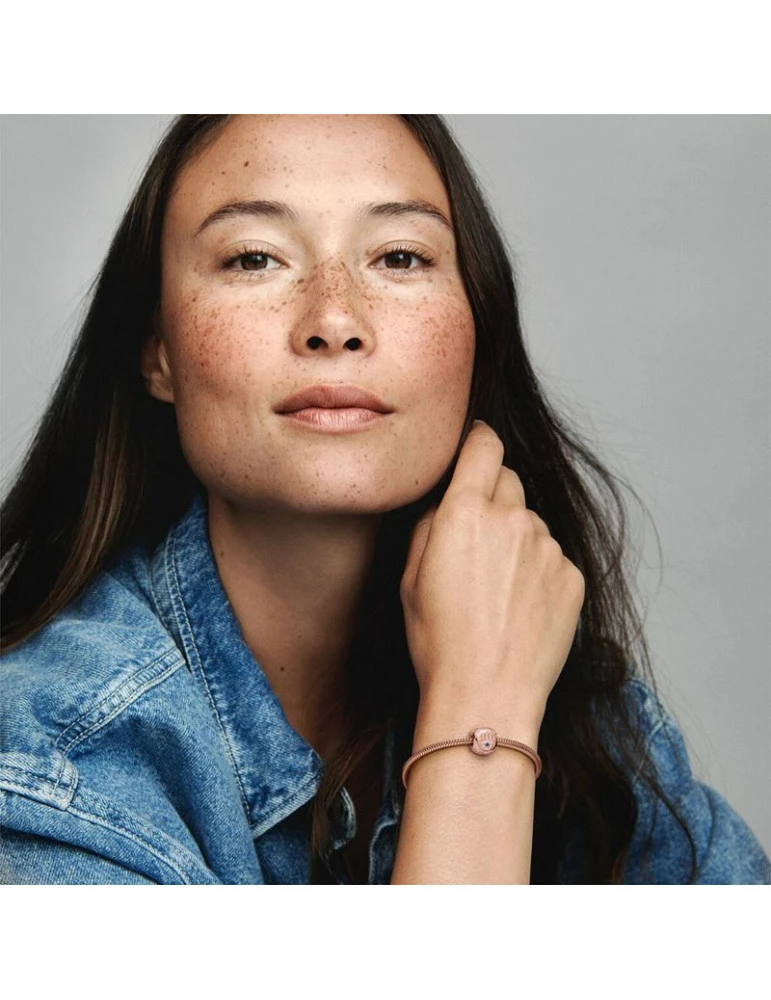 PANDORA Charm à Trois Faces Main De Fatma, Œil Qui Voit Tout & Plume – Image 3