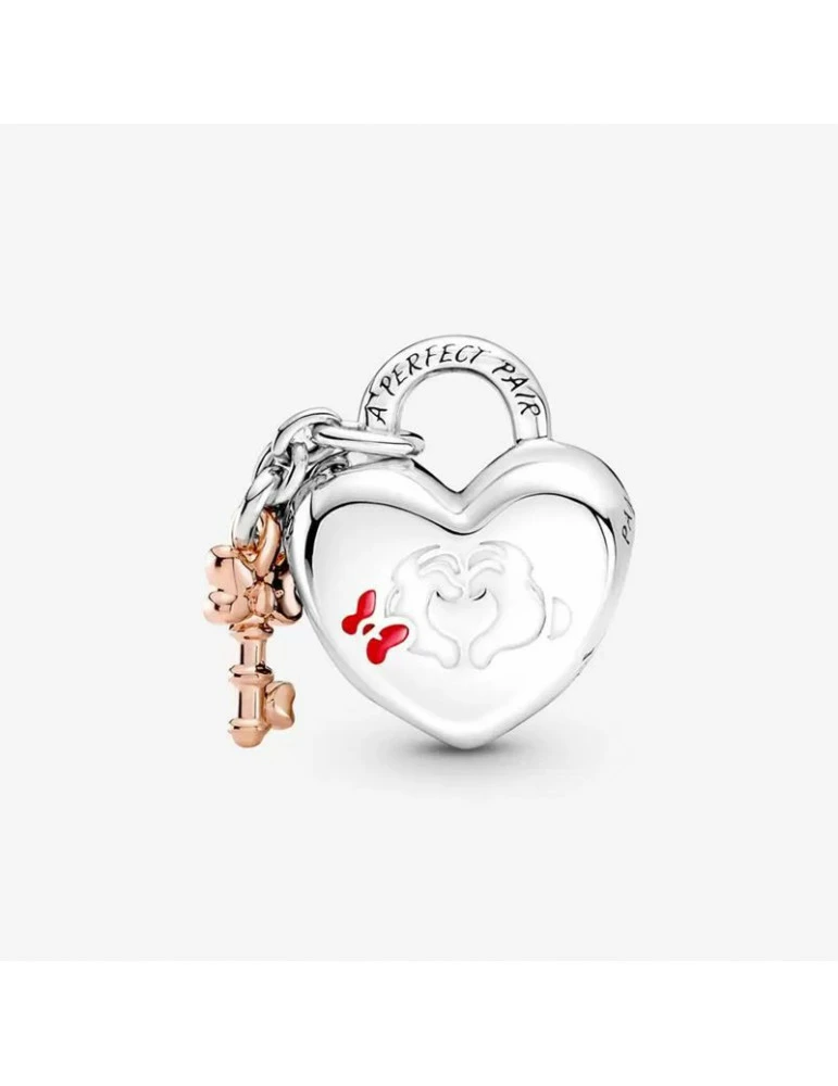 PANDORA Charm Cadenas Disney Mickey & Minnie – Image 2