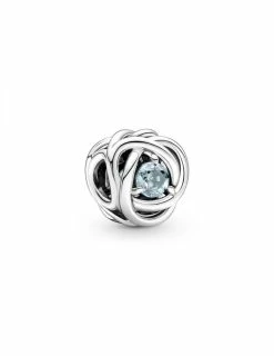 PANDORA Charm Cercle Éternité Bleu Azur
