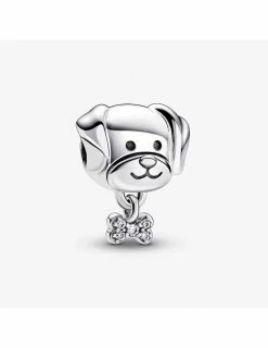 PANDORA Charm Chien Et Os
