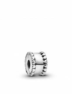 PANDORA Charm Clip Coeurs Perlés