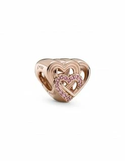 PANDORA Charm Cœurs D'Amour Entrelacés