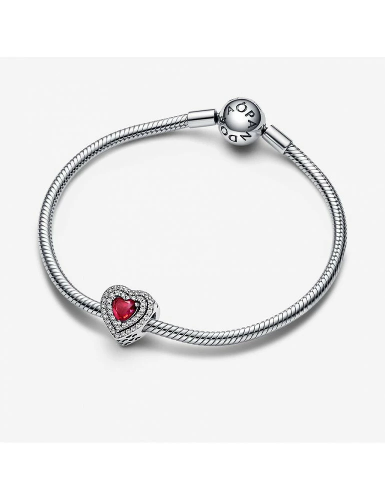 PANDORA Charm Coeurs Nivelés Scintillant – Image 3