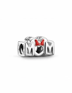 PANDORA Charm Disney Minnie Nœud & Mum (Maman)