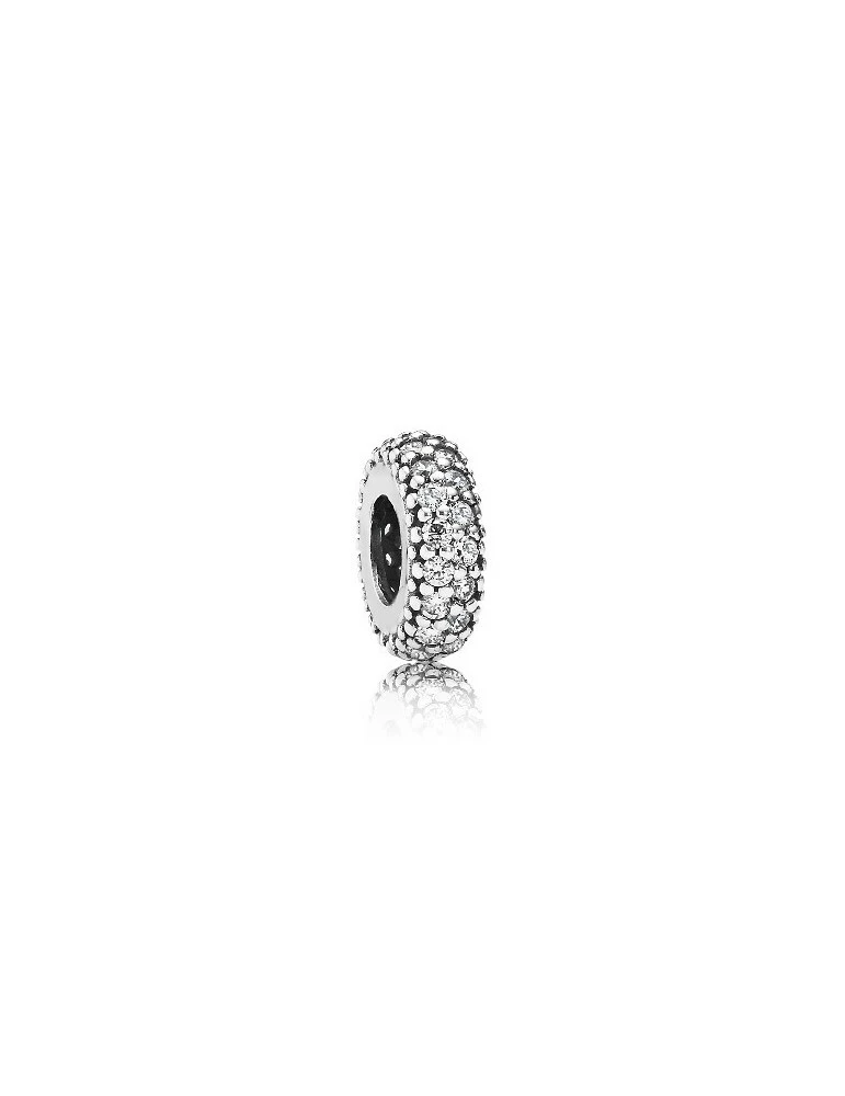 PANDORA Charm Espaceur Scintillant Transparent