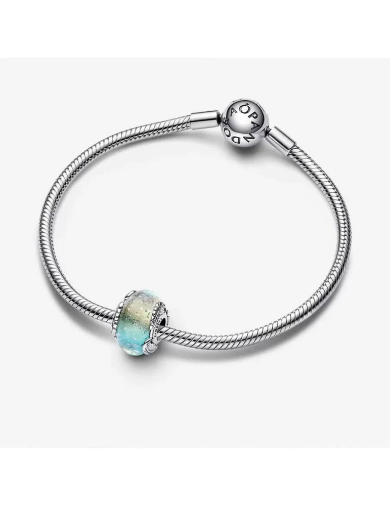 PANDORA Charm Multicolore & Plume Courbe – Image 3