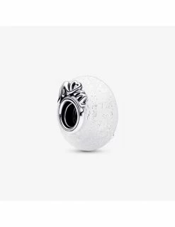 PANDORA Charm Mum & Love Blanc Scintillant