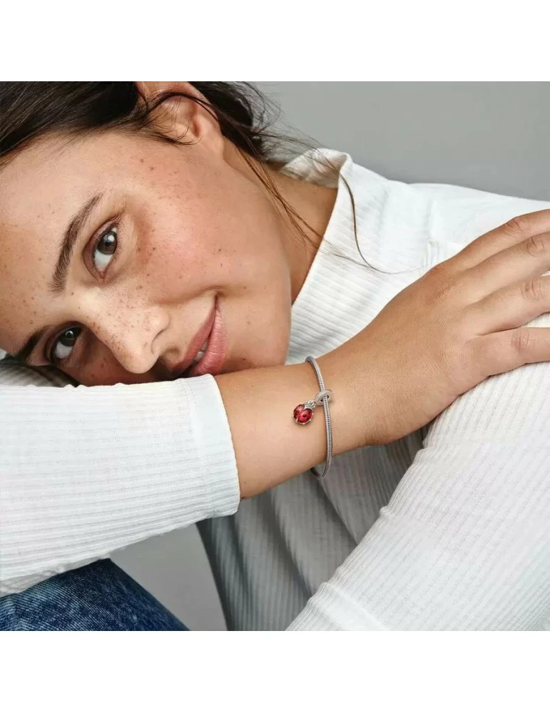 PANDORA Charm Pendant Coccinelle Rouge – Image 2