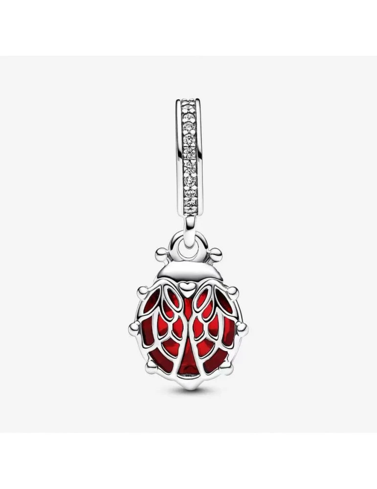 PANDORA Charm Pendant Coccinelle Rouge – Image 3