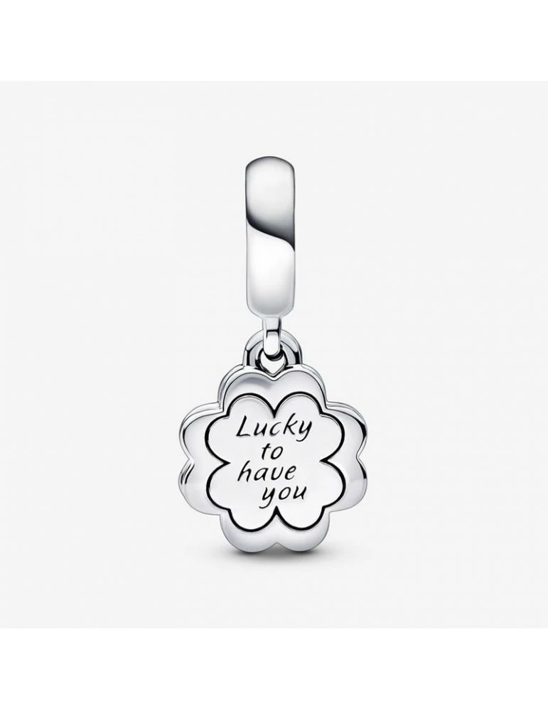 PANDORA Charm Pendant Double Trèfle à Quatre Feuilles De L'Amitié – Image 4
