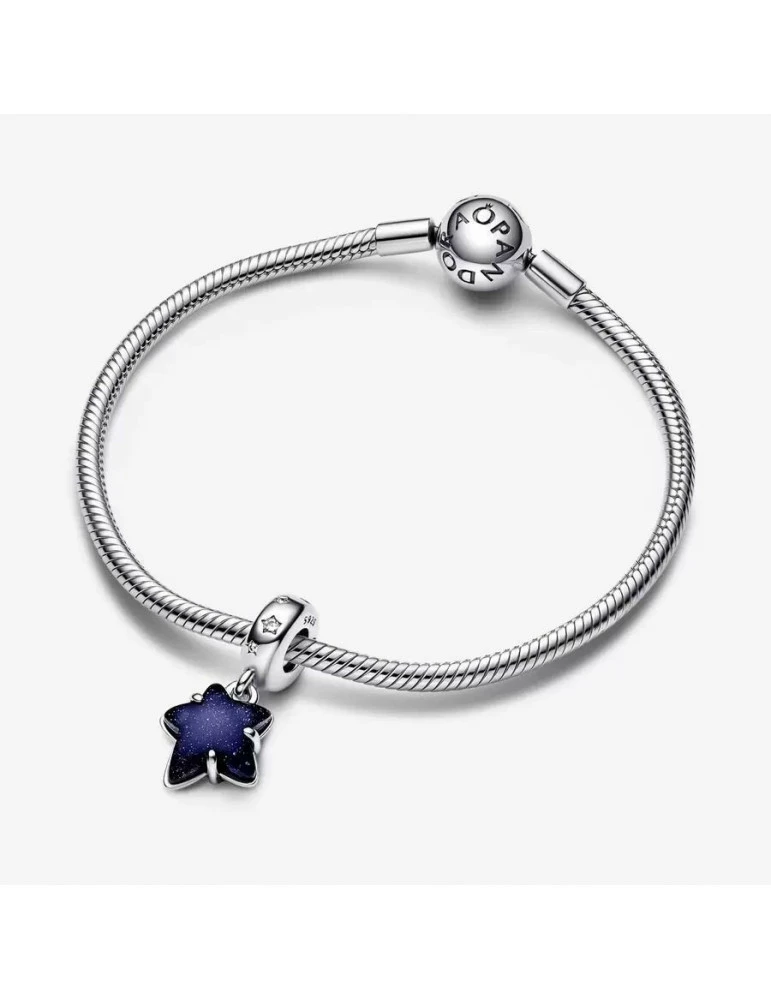 PANDORA Charm Pendant Murano Étoile Galaxie Céleste – Image 3