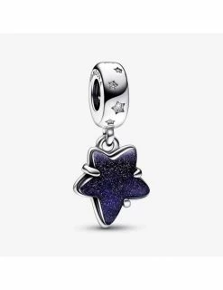 PANDORA Charm Pendant Murano Étoile Galaxie Céleste