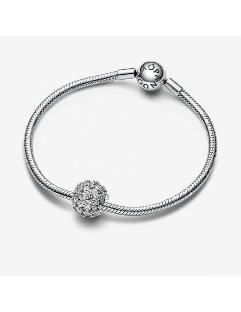 PANDORA Charm Rond Pavé Scintillant – Image 2