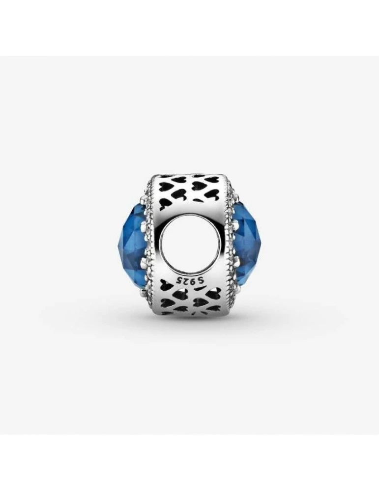 PANDORA Charm Scintillant Bleu Foncé – Image 2