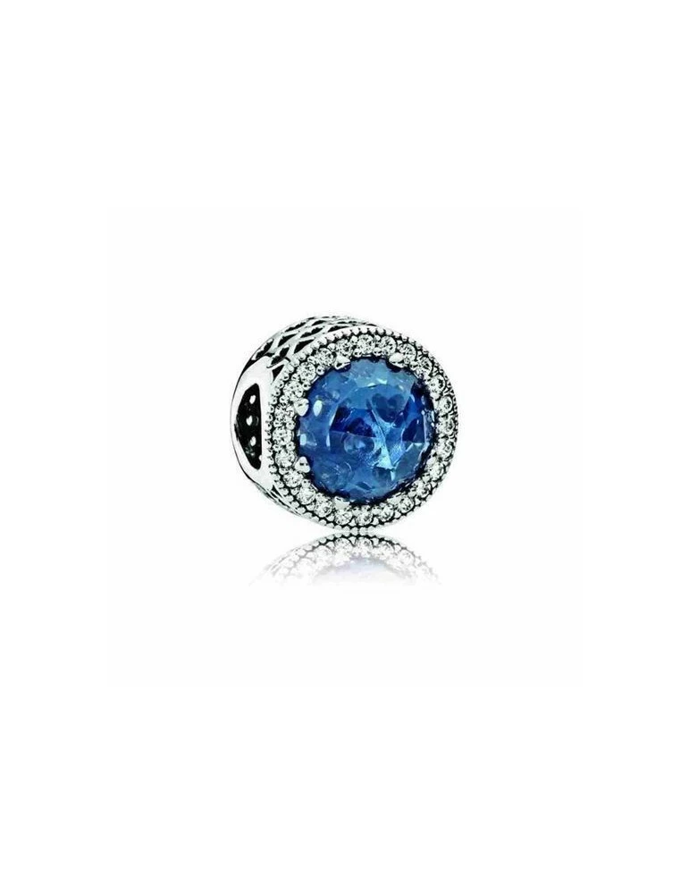 PANDORA Charm Scintillant Bleu Foncé