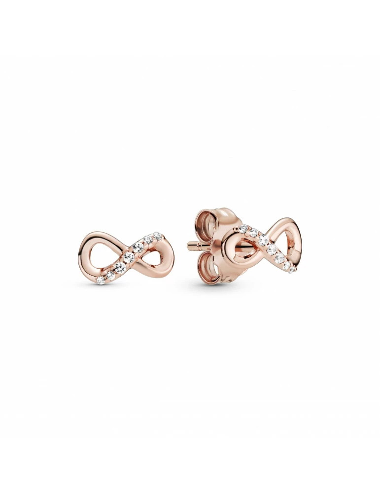 PANDORA Clous D'Oreilles Infini Scintillants